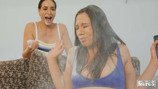 Skirt-loving Lesbians in a Prank War Frenzy - 4K порно видео на FULL-PORN.COM