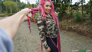 Смотри Pounding the Pink-Haired Latina Goddess - топовое порно в 4K на FULL-PORN.COM