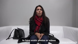 Smoking Hot Brunette Adela Fucks for Casting - 4K порно видео на FULL-PORN.COM