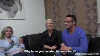 Смотри European Wife Swap - Big Tits Czech Takes Hard Cock - топовое порно в 4K на FULL-PORN.COM