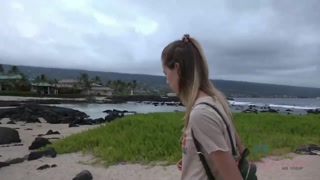 Смотри Tattooed Blonde Haley Reed Gets Wild on Hawaiian Beach - топовое порно в 4K на FULL-PORN.COM