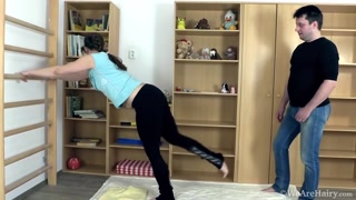 Смотри Brunette babe Valentina Ross creampied post workout - топовое порно в 4K на FULL-PORN.COM