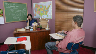 Sexy teacher with small tits sucks and fucks young student - 4K порно видео на FULL-PORN.COM